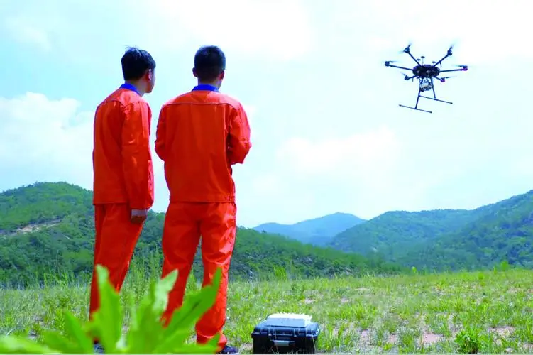 万载无人机倾斜摄影巡检拍摄